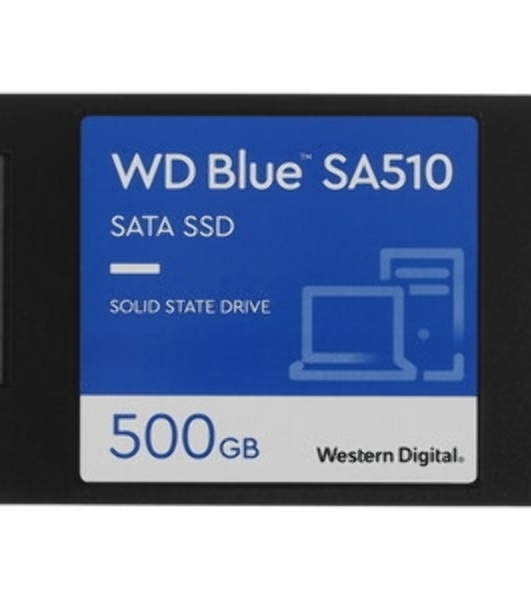 Накопитель SSD WD Blue SA510 1Tb, SATA III, 2.5', R/W 560/520