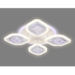 Светильник Ambrella light FA280/4 WH белый 69W 530*530*80 (ПДУ РАДИО 2.4G), фото 1