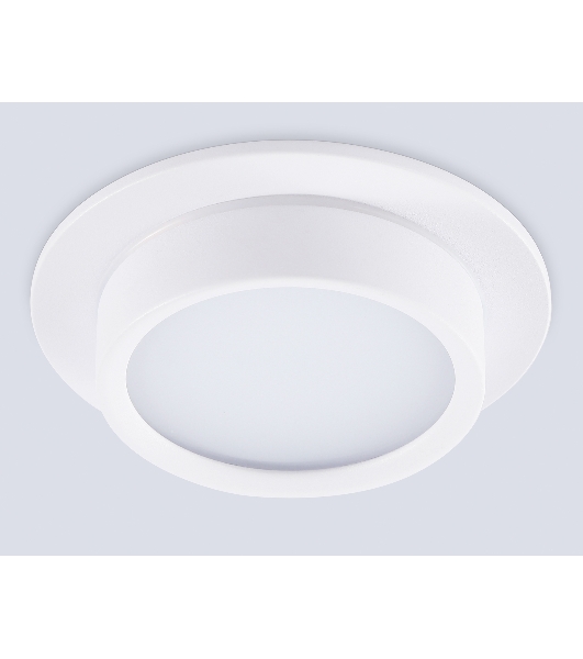 Светильник встраиваемый Ambrella light TN6733 WH белый IP44 GX53 D110*57
