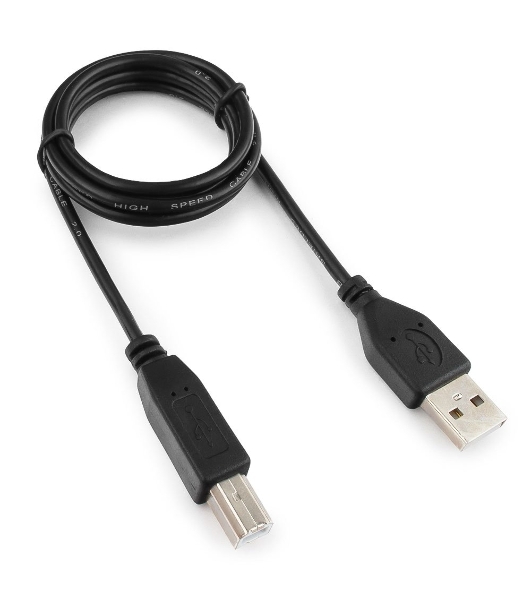 Кабель Гарнизон USB 2.0, AM/BM, 1м, пакет (GCC-USB2-AMBM-1M)