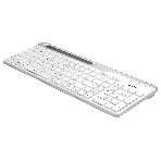Клавиатура беспроводная A4Tech Fstyler FBK25, USB, Bluetooth/Радиоканал, белый/серый, фото27