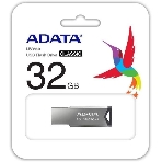 Флешка USB ADATA UV250 (AUV250-32G-RBK), 32Gb, USB 2.0, R/W 25/10, серебристый, фото 1