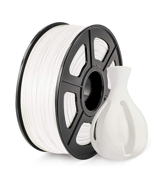 Филамент NVPrint ASA White для 3D печати диаметр 1.75мм длина 330 метров масса 1 кг