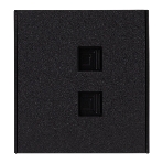 Розетка Kranz STRONG компьютерная двойная RJ45+RJ45 кат6 с/у антрацит, фото6