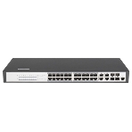 Коммутатор GIGALINK GL-SW-G204-28P, 24×1 Гбит/с PoE + 4×10 Гбит/с SFP+, управляемый, фото3