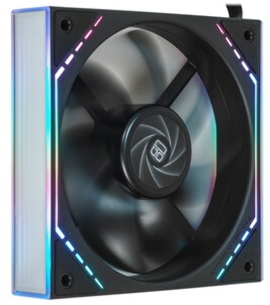 Кулер для корпуса Thermalright TL-M12RW Reverse (124x120x25mm, 4-pin PWM, ARGB, 42.6CFM, 23.2dBA, 1500RPM, White)