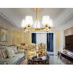 Светильник Ambrella light TR3154/5 GD/CL золото/прозрачный E27/5 max 40W D630*460, фото5