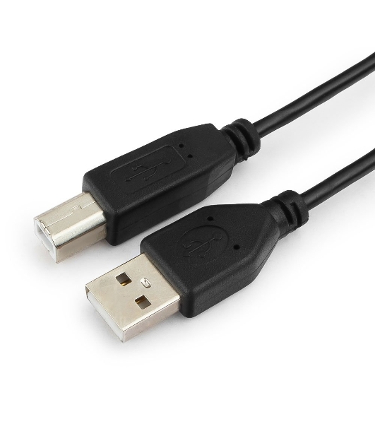 Кабель Гарнизон USB 2.0, AM/BM, 1м, пакет (GCC-USB2-AMBM-1M)