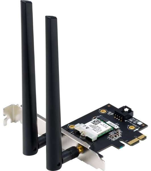 Адаптер беспроводной связи (Wi-Fi) Asus PCE-AXE5400/EU (90IG07I0-ME0B10)