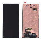 Дисплей для Samsung Galaxy S23 Ultra SM-S918B в сборе с тачскрином, черный orig, фото2