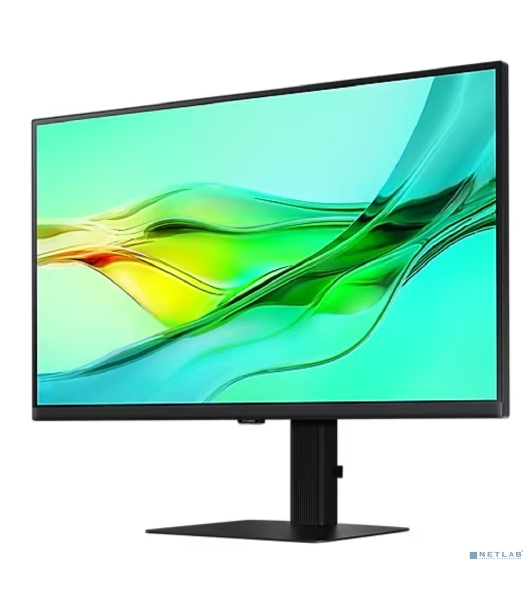 Монитор 27' Samsung ViewFinity S6 S60UD LS27D604UAIXCI IPS 2560x1440, 100 Гц, 5 мс, 16:9, 350 кд/м², 1xHDMI, 1xDP, 1xUSB-C, 3xUSB, 1x3.5 мм, черный