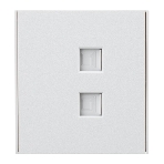 Розетка Kranz STRONG компьютерная двойная RJ45+RJ45 кат6 с/у жемчуг, фото5