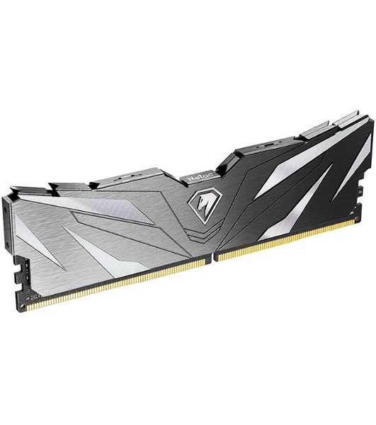 Оперативная память NETAC, DDR4, 16GB (1x16GB), 3200MHz, CL16, DIMM, с радиатором, черный
