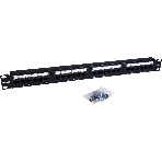 Патч-панель NTSS-PP-1U-24-UTP-RJ45-6-D 19' 1U 24xRJ45 кат.6 UTP, фото 1