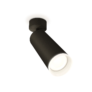 Светильник Ambrella Light XM6343010 SBK/FR черный песок/белый матовый MR16 GU5.3 (A2210, C6343, N6246)