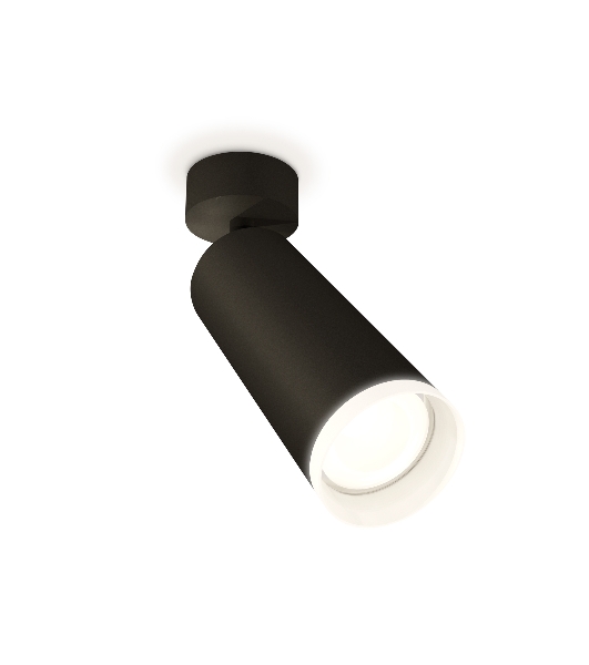 Светильник Ambrella Light XM6343010 SBK/FR черный песок/белый матовый MR16 GU5.3 (A2210, C6343, N6246)