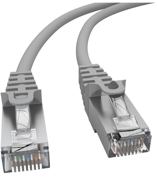 Патч-корд NTSS NTSS-PC-FTP-RJ45-5e-3.0-LSZH-GY NTSS-PC-FTP-RJ45-5E-3.0-LSZH FTP RJ-45 вил.-вилка RJ-45 cat.5e 3м серый LSZH (уп.:1шт) 26AWG