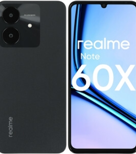 Смартфон Realme Note 60х RMX3938 3/64Gb, черный