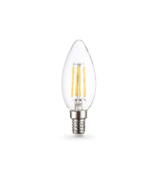 Лампа светодиодная 351513 Filament LED C35 15W E14 2700K 220-240V