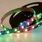 Лента светодиодная с USB коннектором 5 В, 10 мм, IP65, SMD 5050, 60 LED/m, цвет свечения RGb, фото 1
