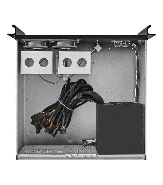 Серверный корпус ExeGate Pro EX293190RUS 3U390-11 (RM 19', высота 3U, глубина 390, БП 1100RADS, USB)