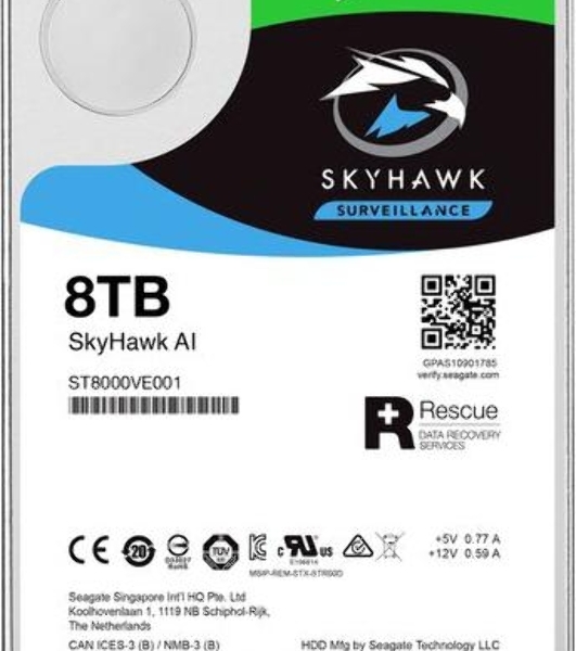 Жесткий диск Seagate ST8000VE001 SATA 8Tb 7200RPM 6Gb/S 256MB