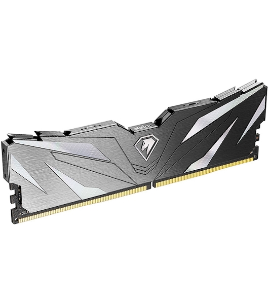 Оперативная память NETAC, DDR4, 16GB (1x16GB), 3200MHz, CL16, DIMM, с радиатором, черный