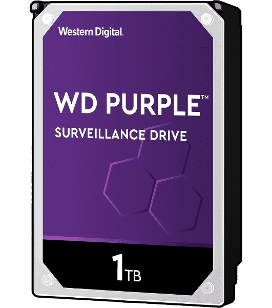 Жесткий диск Western Digital 1Tb Purple, SATA III 5400rpm, 64Mb 3.5
