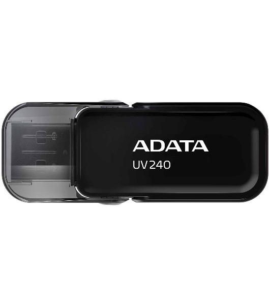 Флешка USB ADATA UV240 (AUV240-32G-RBK), 32Gb, USB 2.0, R/W 15/5, черный