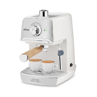 Кофеварка рожковая Ufesa CE7238 CREAM бежевый, исп. кофе - молотый, 1.2 л, 850 Вт, 20 бар