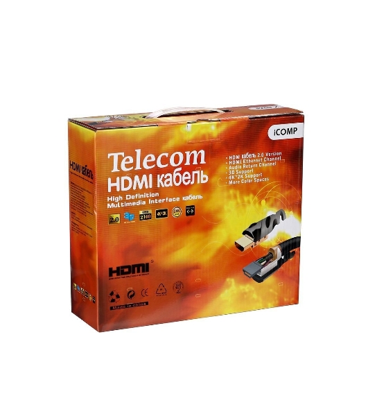 Кабель HDMI-HDMI 15M V2 TCG200F-15M TELECOM