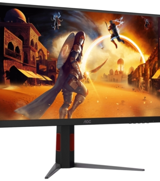 Монитор 27' AOC Q27G4ZMN VA 2560x1440, 240 Гц, 1 мс, 16:9, 450 кд/м² (пиковая 1200 кд/м²), Mini LED, DisplayHDR 1000, HDMI 2.0, DP 1.4, 3.5 Jack, FreeSync, Adaptive-Sync, черный