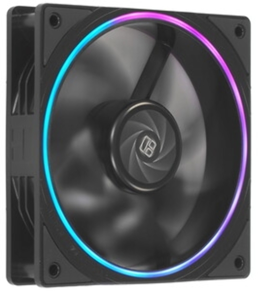 Кулер для корпуса Thermalright TL-S12R Reverse (120x120x25mm, 4-pin PWM, ARGB, 47.6CFM, 23.2dBA, 1500RPM, черный)