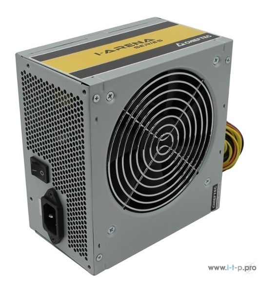 Блок питания Chieftec APB-500B8, 500Вт, 80 PLUS, 120мм, серый