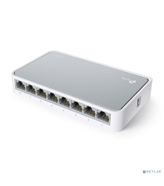 Коммутатор TP-Link SOHO TL-SF1008D Коммутатор 8-port 10/100M mini Desktop Switch, 8 10/100M RJ45 ports, Plastic case