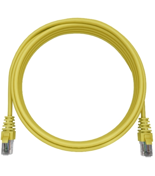 Патч-корд NTSS NTSS-PC-UTP-RJ45-5e-0.15-LSZH-YL NTSS-PC-UTP-RJ45-5E-0.15-LSZH UTP RJ-45 вил.-вилка RJ-45 cat.5e 0.15м желтый LSZH (уп.:1шт)