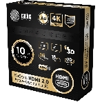 Кабель аудио-видео Cactus CS-HDMI-AOC-2-20 HDMI (m)/HDMI (m) 20м. позолоч.конт. черный, фото5