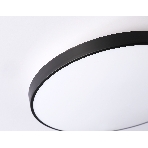 Потолочный светодиодный светильник Ambrella light FZ1224 BK черный IP44 13W 4200K D232*50 (Без ПДУ), фото5