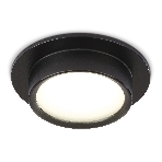 Светильник встраиваемый Ambrella light TN6735 BK черный IP44 GX53 D110*57, фото9