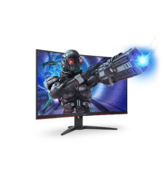 Монитор 31.5' AOC C32G2ZE/BK VA 1920x1080, 240 Гц, 4 мс, 16:9, 300 кд/м2, 2xHDMI, 1xDP, изогнутый, черный