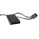 Вентилятор для корпуса Crown CMCF-12025S-1230 черный/красный, 120 мм, 1650 об/мин, 23 дБ, 3 pin, фото10