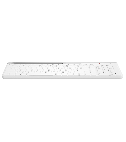 Клавиатура беспроводная A4Tech Fstyler FBK25, USB, Bluetooth/Радиоканал, белый/серый