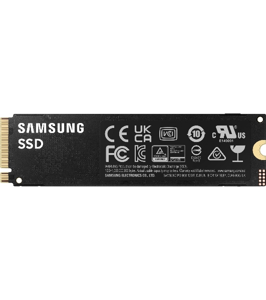 Накопитель SSD Samsung 990 PRO, 1000Gb, PCIe 4.0 x4, M.2 2280, NVMe, R/W 7450/6900
