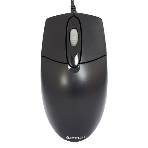 Мышь проводная A4Tech OP-720 черный, 1200 dpi, USB, кнопки - 3, фото11