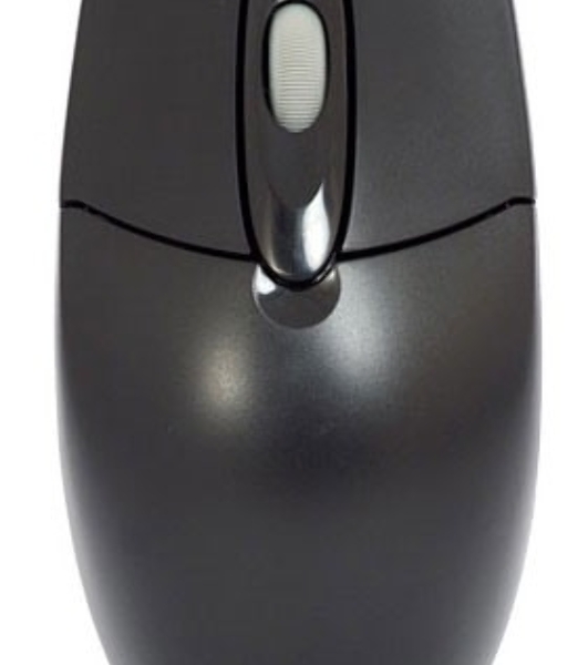 Мышь проводная A4Tech OP-720 черный, 1200 dpi, USB, кнопки - 3