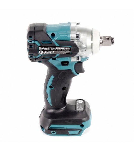 Гайковерт акк Makita DTW285Z18В, Li-ion, 0-1800\2600\3500у\м, 280Нм, квадр1\2', подсв, М10-М20