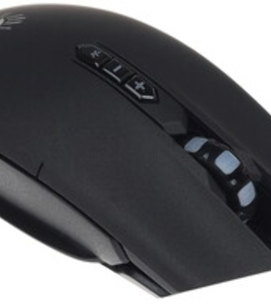 Мышь проводная A4Tech Bloody Q80 черный, 3200 dpi, USB, кнопки - 8