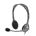 Гарнитура Logitech H110 серебристый, проводная, 3.5 мм, фото11