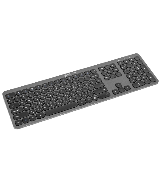 Комплект клавиатура+мышь Oklick 300M беспроводной, USB, 1600 DPI, серый/чёрный