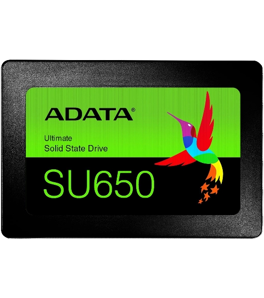 Накопитель SSD ADATA SU650, 256Gb, SATA III, 2.5', R/W 520/450